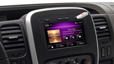 Renault Media Nav - écran musique