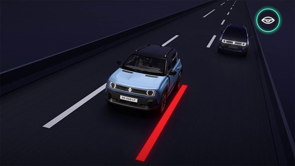 l'alerte vigilance conducteur - R4 E-Tech électrique - Renault