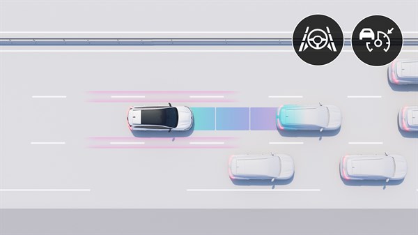 régulateur de vitesse adaptatif - adas - Renault Espace E-Tech full hybrid