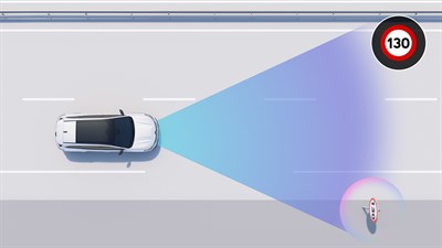 reconnaissance des panneaux de signalisation - adas - Renault Espace E-Tech full hybrid