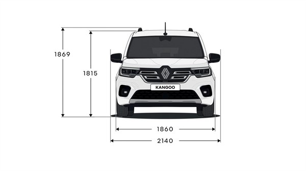 dimensions véhicules - modularité - Renault Grand Kangoo