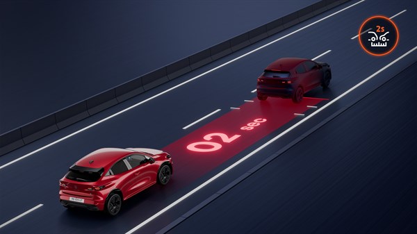 alerte de distance de sécurité - Renault Clio