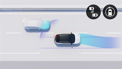 alerte changement de voie - safety control -  Renault Austral E-Tech full hybrid