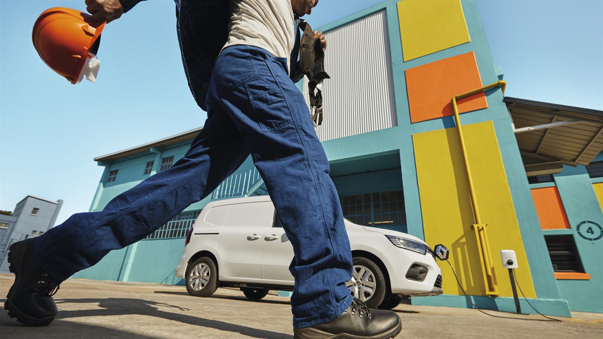 Renault Kangoo Van E-tech 100% électrique - ouverture porte latérale