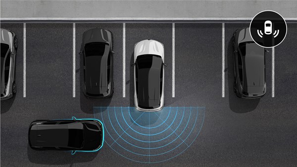 Renault Megane E-Tech 100% électrique - avertisseur de sortie de stationnement en marche arrière