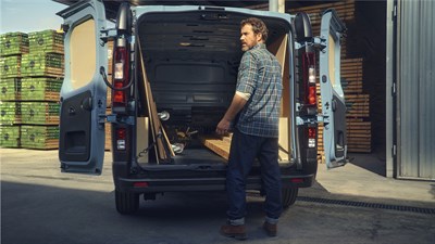 nouveau Renault Trafic - zone de chargement